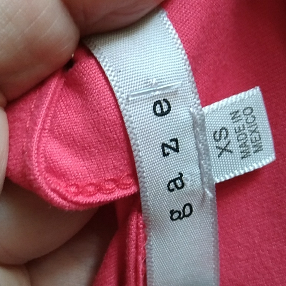 Nwt Orange or Coral Bodysuit (XS) - Picture 6 of 8